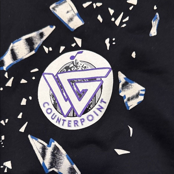 Men’s Woodn Grail Utah Jazz Black Graphic Pullover Hoodie Size Large - Picture 6 of 10